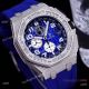 Iced Out Audemars Piguet Royal Oak Offshore Chronograph Watches Black Grande Tapisserie Dial (7)_th.jpg